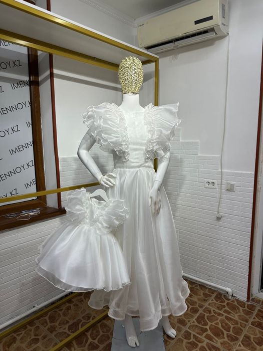 Мама доча платье