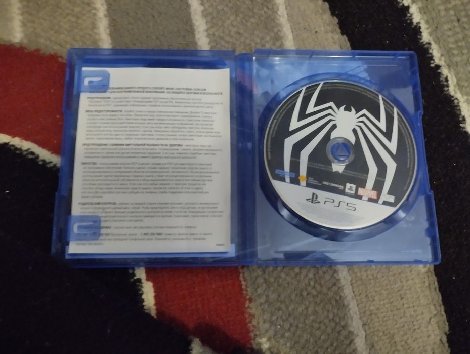 Spider Man 2 на playstation 5 диск продам или обмен