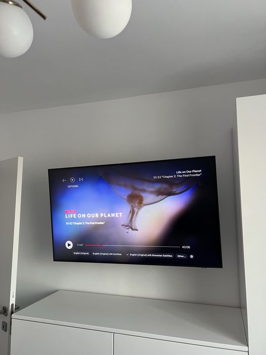 Televizor Samsung QLED 50Q60B, 125 cm, Smart, 4K Ultra HD, Clasa F