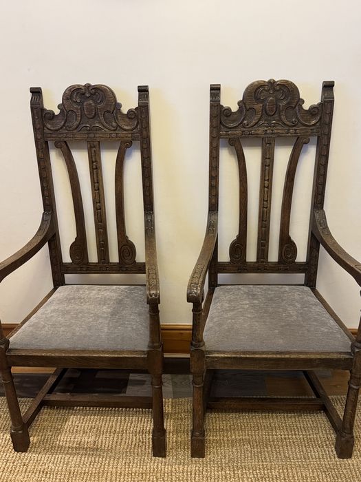 Pereche de scaune antice Anglia