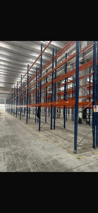 Vand rafturi metalice de depozitare paleti sau incarcare manuala