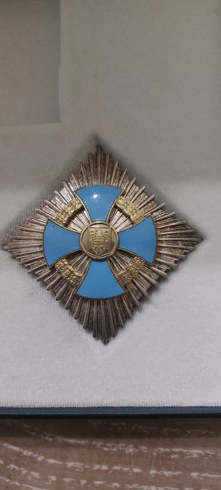 Placa pentru Ordinul National " Serviciu Credincios " in Grad de Mare