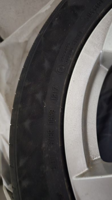 Jante+anvelope Mercedes ,Audi,Bmw,Borbet+cauciucuri Continental  245/45/17