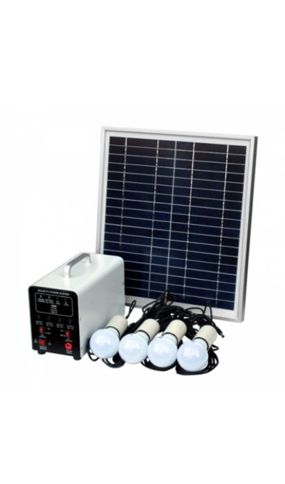 Kit cu panou solar pentru camping, locuinta, gradina, drumetii,