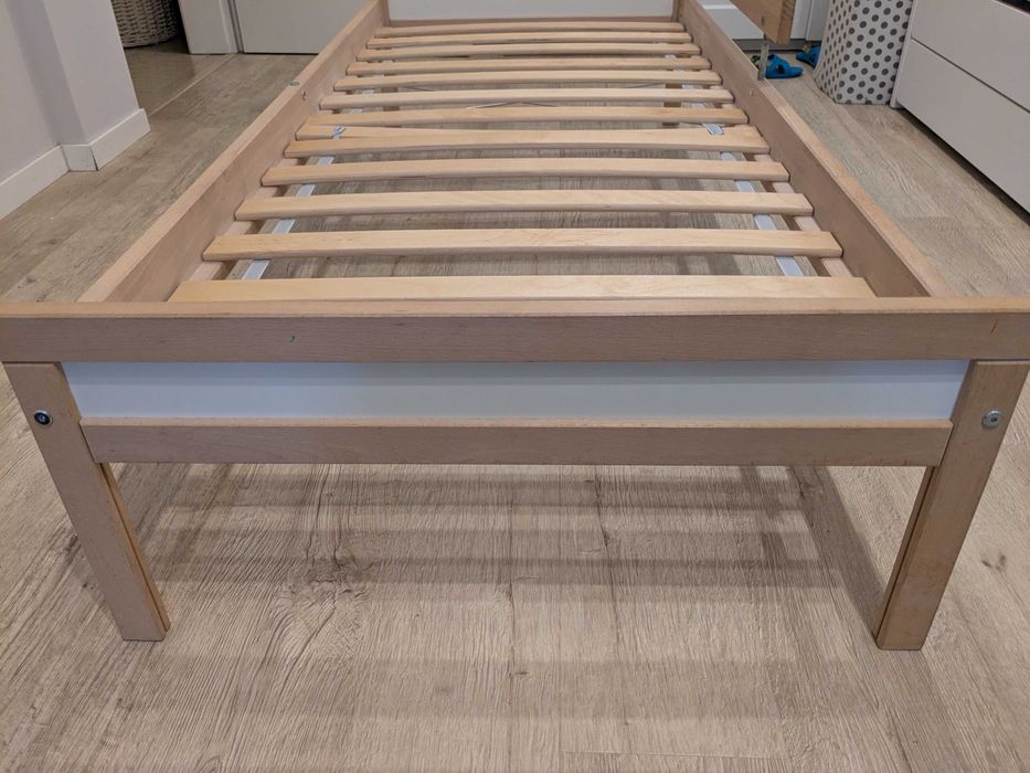 Детско легло Ikea, Singlar (с парапет, подматрачна рамка и матрак)