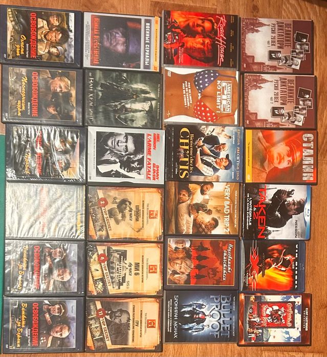 ДВД филми - различни жанрове (със и без бг субтитри)