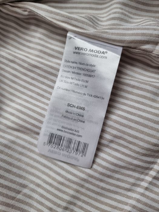 Trench Vero Moda, mărimea M