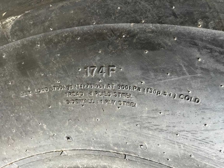 Anvelope noi radiale 445/95 R25 marca BKT pentru macara cu garantie