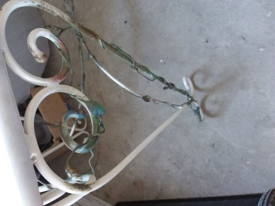 Set NOU masa cu oglinda si blat din marmura si scaun import Franta