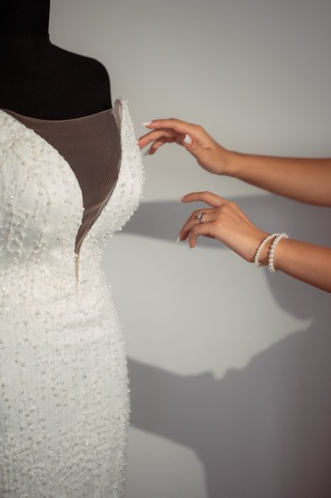 Rochie de mireasa tip sirena