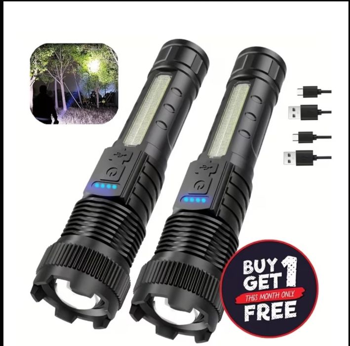 Купи 1 вземи 2 Висок клас,многофункционални Фенери силна светлина