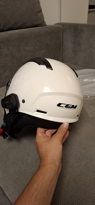Casca open face CGM 116 Air + intercom Cardo