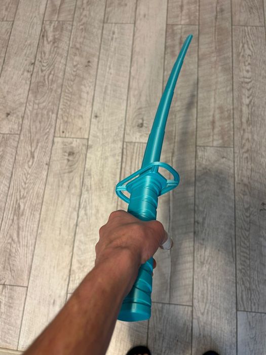 Sabie cosplay telescopica printata 3d 65cm