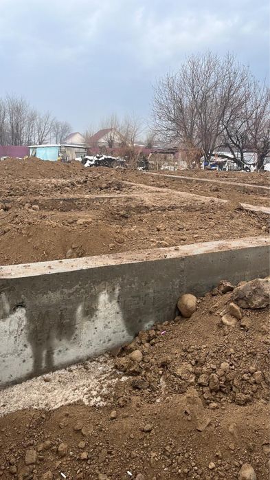 Засыпка фундамента