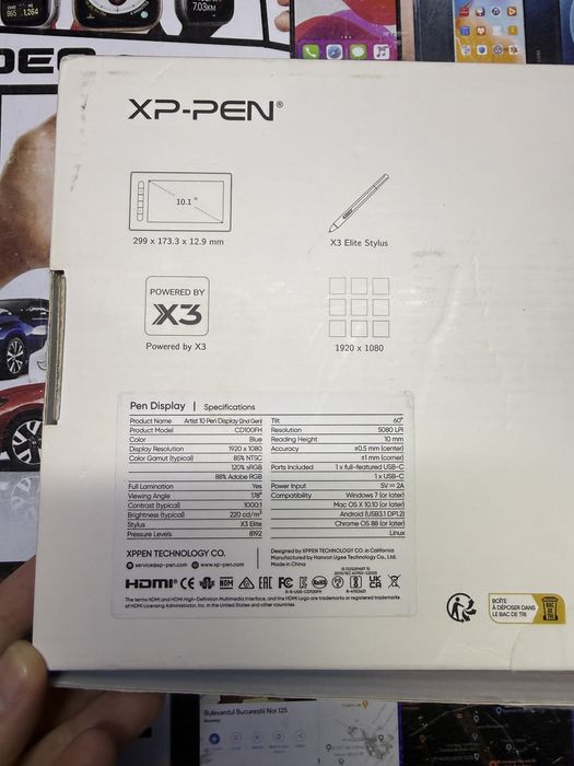 Tableta Grafica XP Pen Artist 10 Gen 2 / CreativAmanet