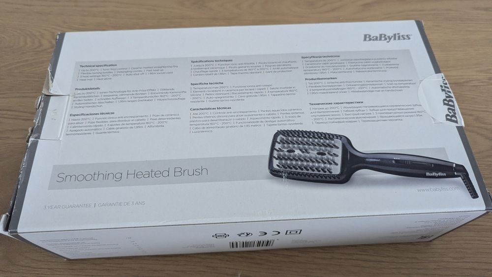 BaByliss Perie încălzită pentru netezire