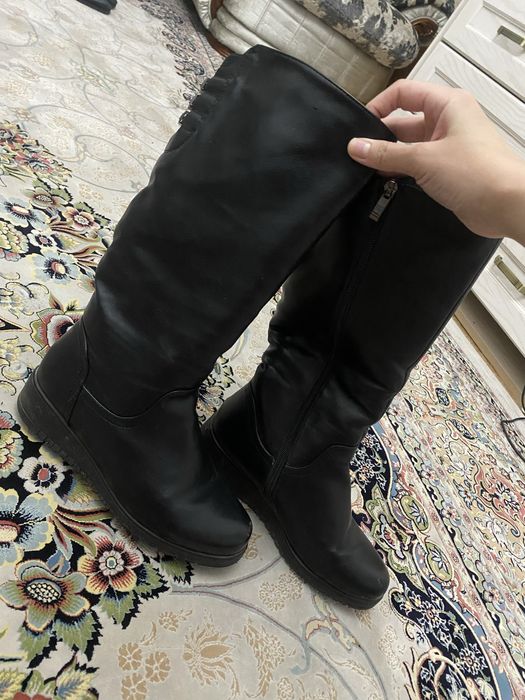 Сапоги теплые зима