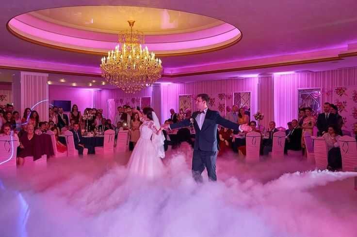 Fum greu, gheata carbonica sampanie, artificii