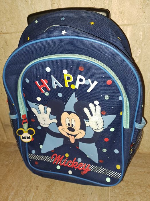 Ghiozdan troller Mickey Mouse