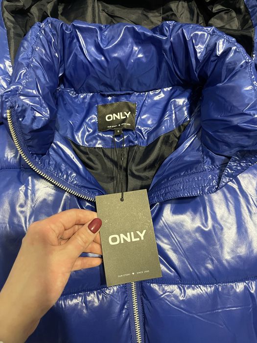 Ново зимно яке ONLY в цвят индиго