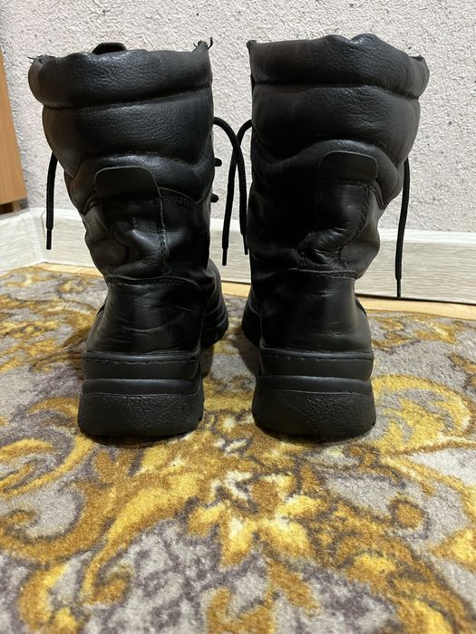 Берцы натуральная кожа