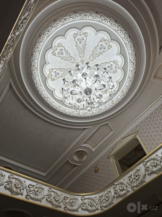 Установка люстра и светильники