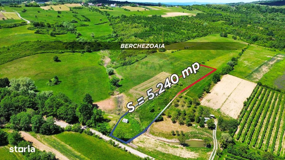 Teren cu panorama superba in Berchezoaia + bonus rulota