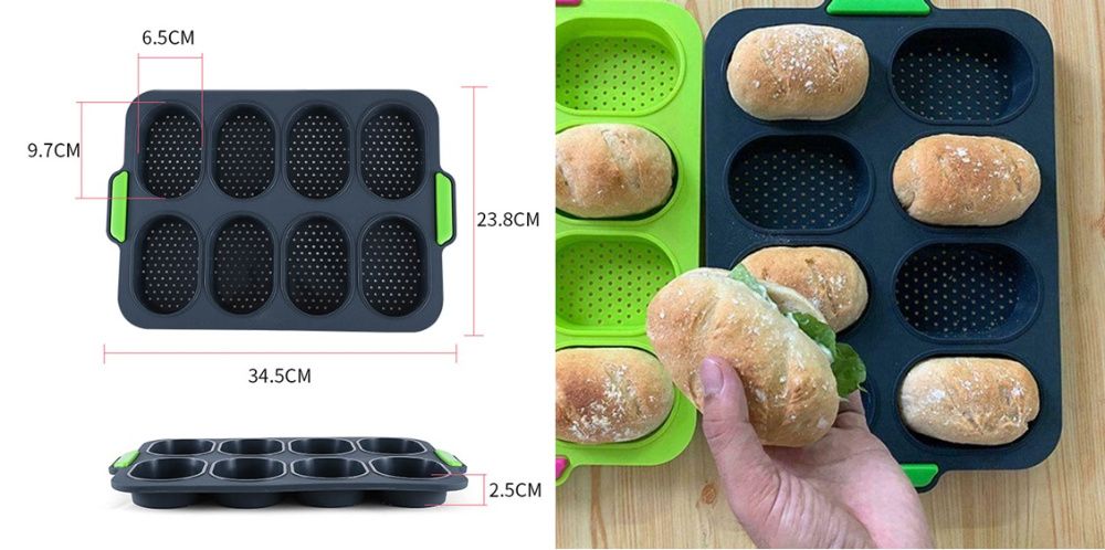 Forma pentru paine sandwich din Silicon! Noua ambalata! Paine acasa!