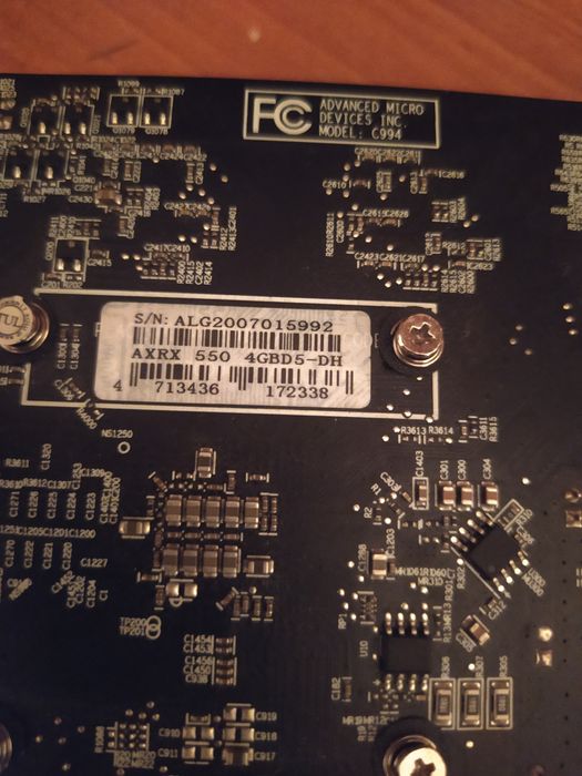RX 550 на 4gb...