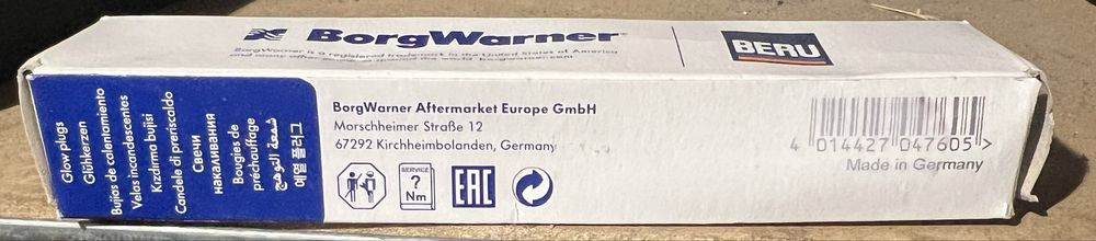 Bujii BERU Volkswagen