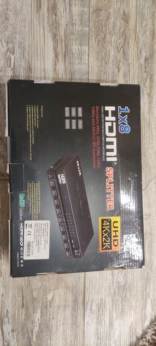 HDMI splitter 1x8 UHD 4Kx2K