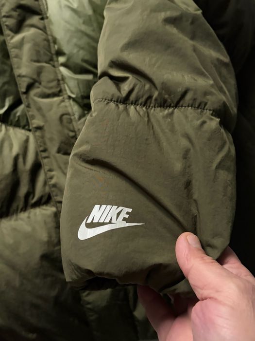 Nike,geacă puf pt.bărbați,măr.L(oversize),merge pt.XXL