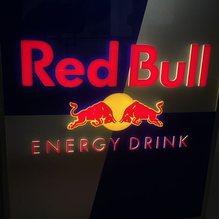 Red Bull-реклама светещо Лого Api- Neon