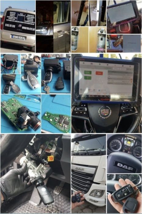 Deblocari auto , Chei auto , Reparatii contacte auto , Service Chei