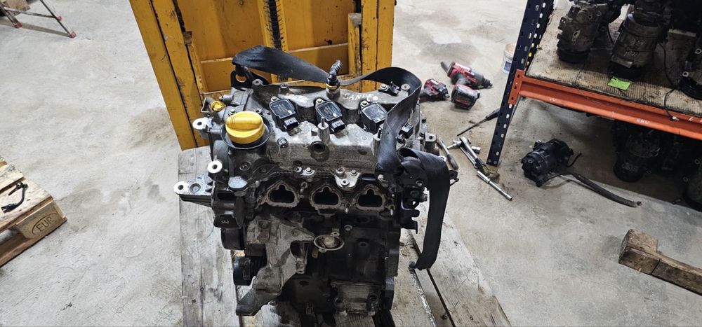 Двигател Дачия Сандеро 2 Рено Клио 4 Нисан Микра к14 0.9 турбо бензин 90кс Dacia Sandero II Renault Clio IV Nissan Micra k14 0,9 tce 90hp H4BB408 D