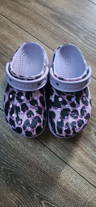 Kids Classic Crocs Animal Print Cutie Clog