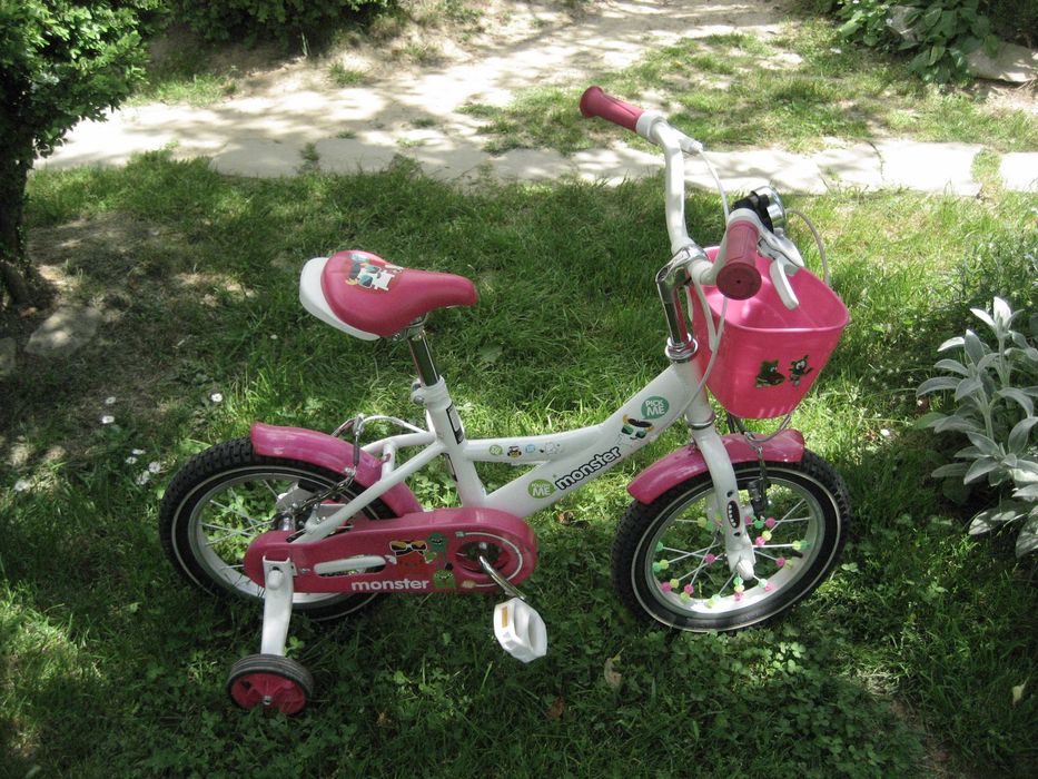 Продавам колело за момиче 12''-16'' (от 3г до 7 години) до 40-45 кг