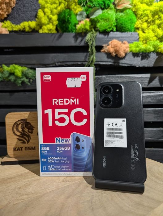 Redmi 15C 256gb/8gb Black/Garantie