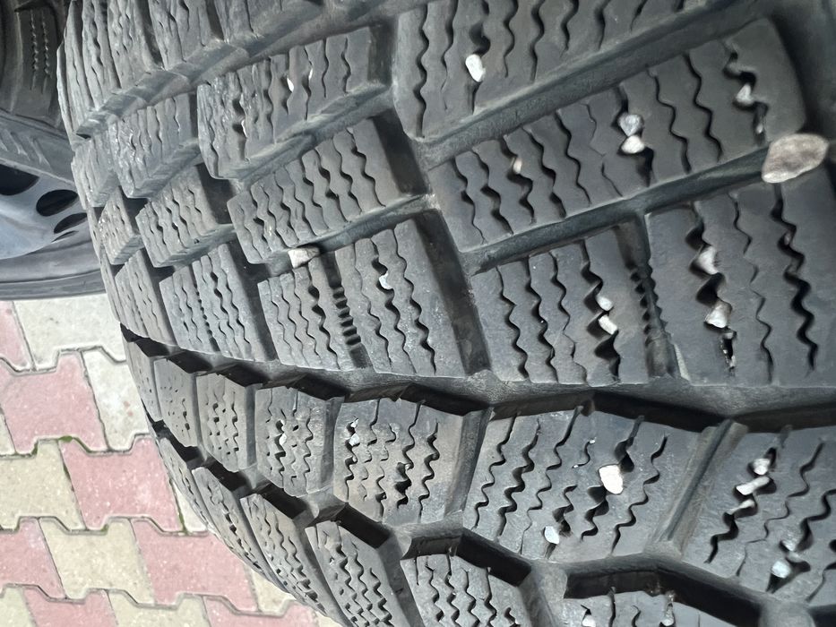 4 Cauciucuri iarna 205/55/16 cu jante 5x112