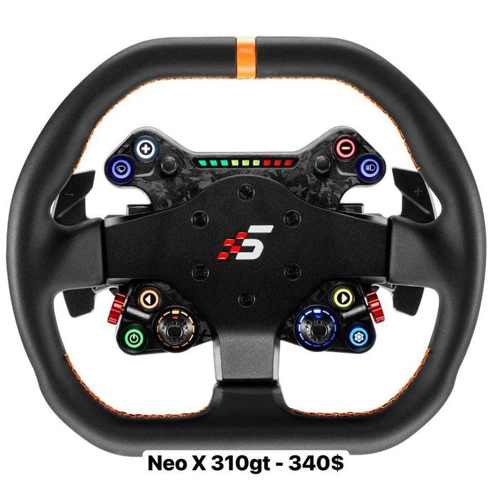 A28Electronics предлагает новые рулевые колеса - SIMAGIC