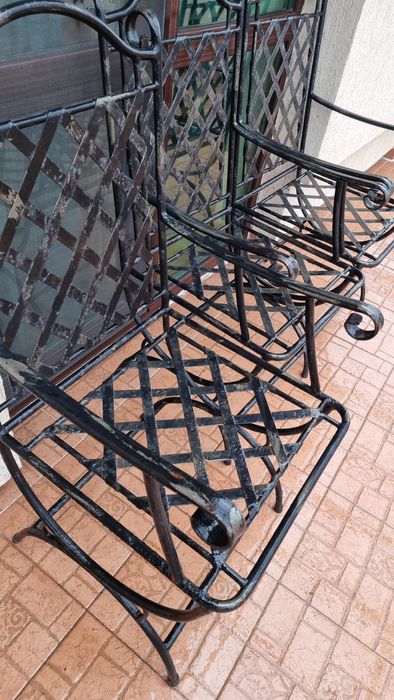 Стол ковано желязо