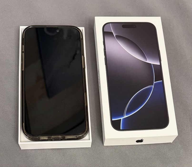 Продается черный iphone 16 Pro Max, 512 gb.