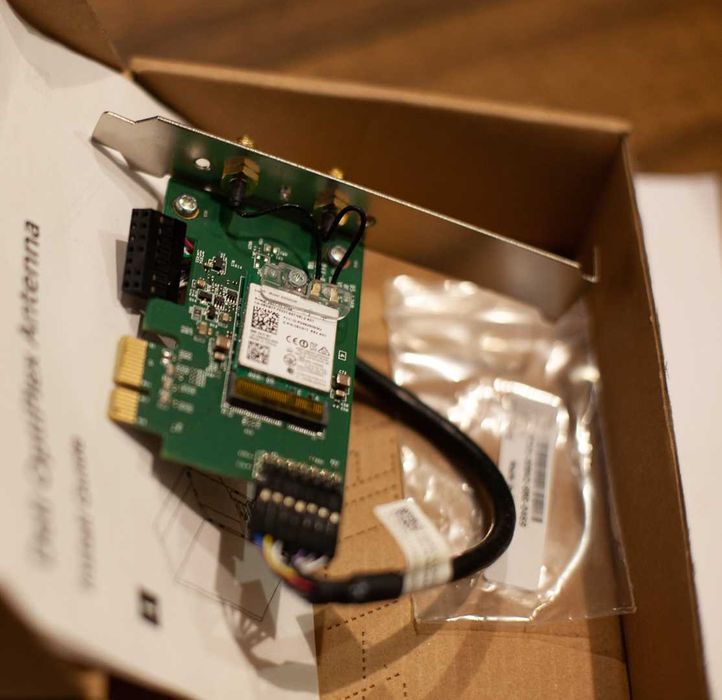 Беспроводной WiFi | Bluetooth адаптер Dell Wireless PCI-E Low Profile