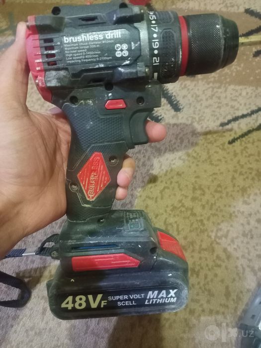 Brushless drill 48v