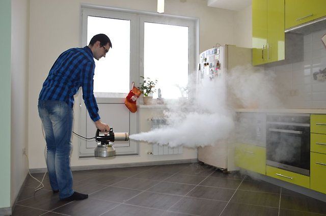 "СУХОЙ ТУМАН" Устранение запахов,микробов Актау. Дезинфекция Химчистка