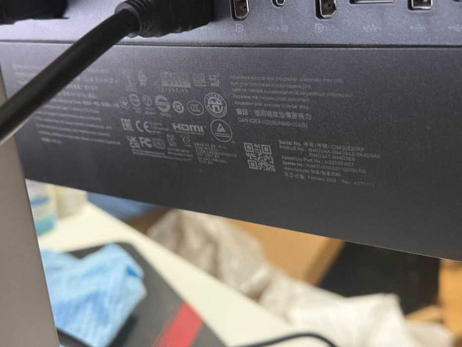 HP E27u G5 LED QHD 2560 x 1440 пиксела, 70 Hz, 5 ms,  27 инча  USB-C монитор