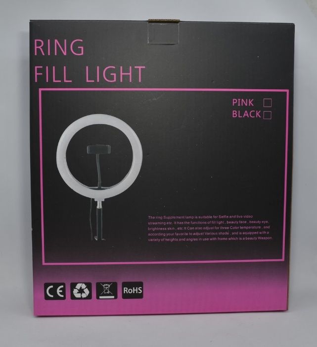 Оригинална ЛЕД ринг Лампа със стойка (трипод) 8 инча/10 инча Tik Tok