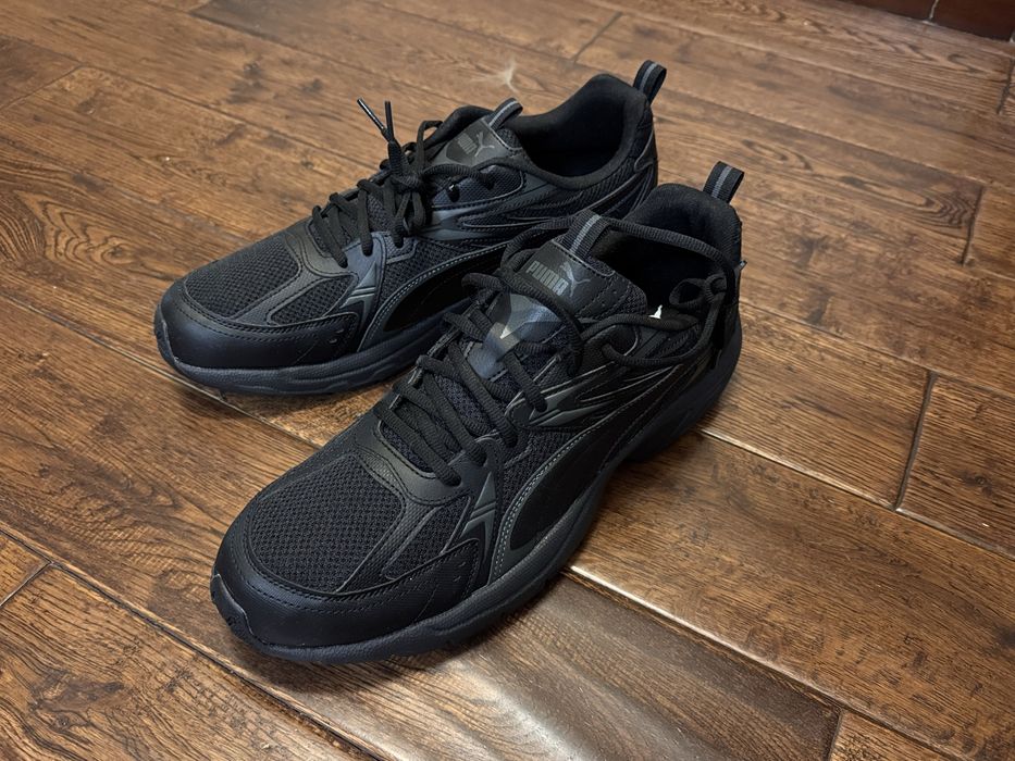 Черные кроссовки PUMA мужские 48р