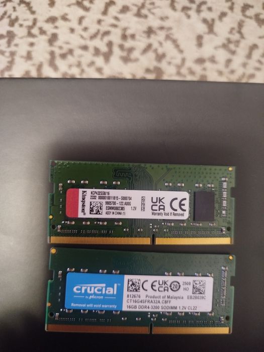 Memorie ddr4 16 gb 3200hz laptop
