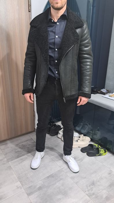 Geaca din blana de miel